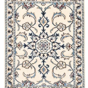 Persisk teppe - Nain - 83 x 60 cm - krem