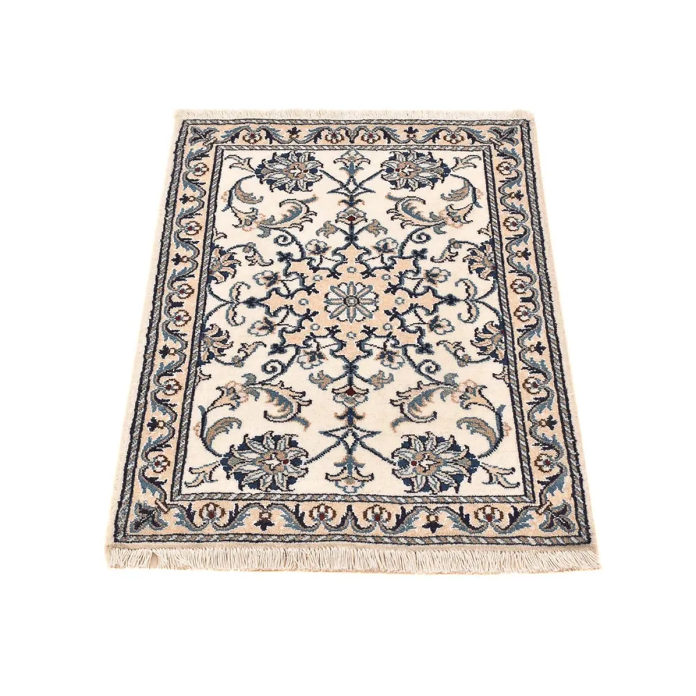 Persisk teppe - Nain - 87 x 60 cm - krem