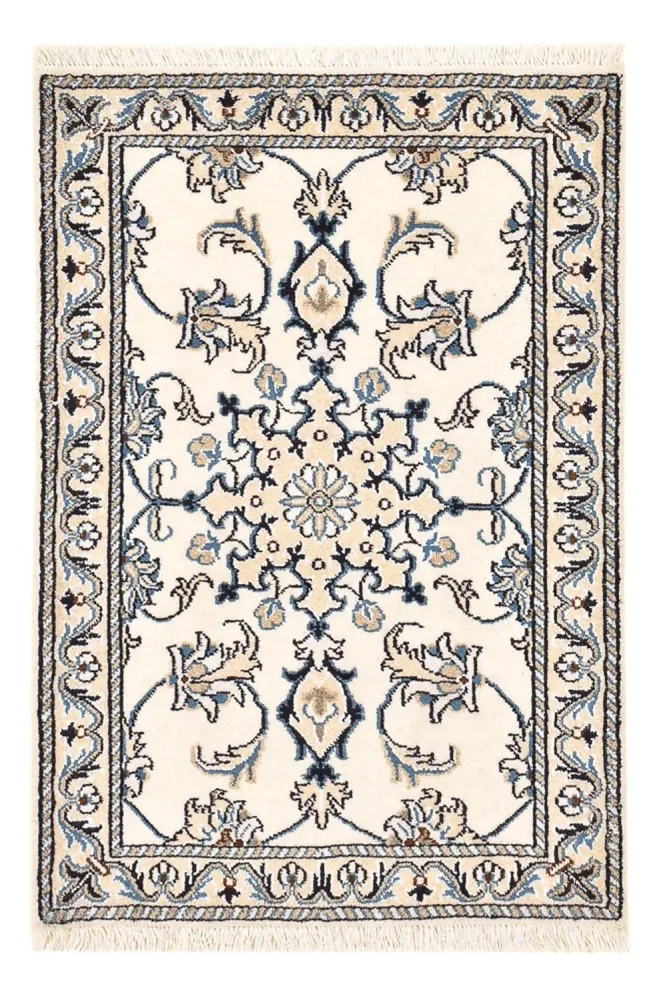 Persisk teppe - Nain - 89 x 60 cm - krem