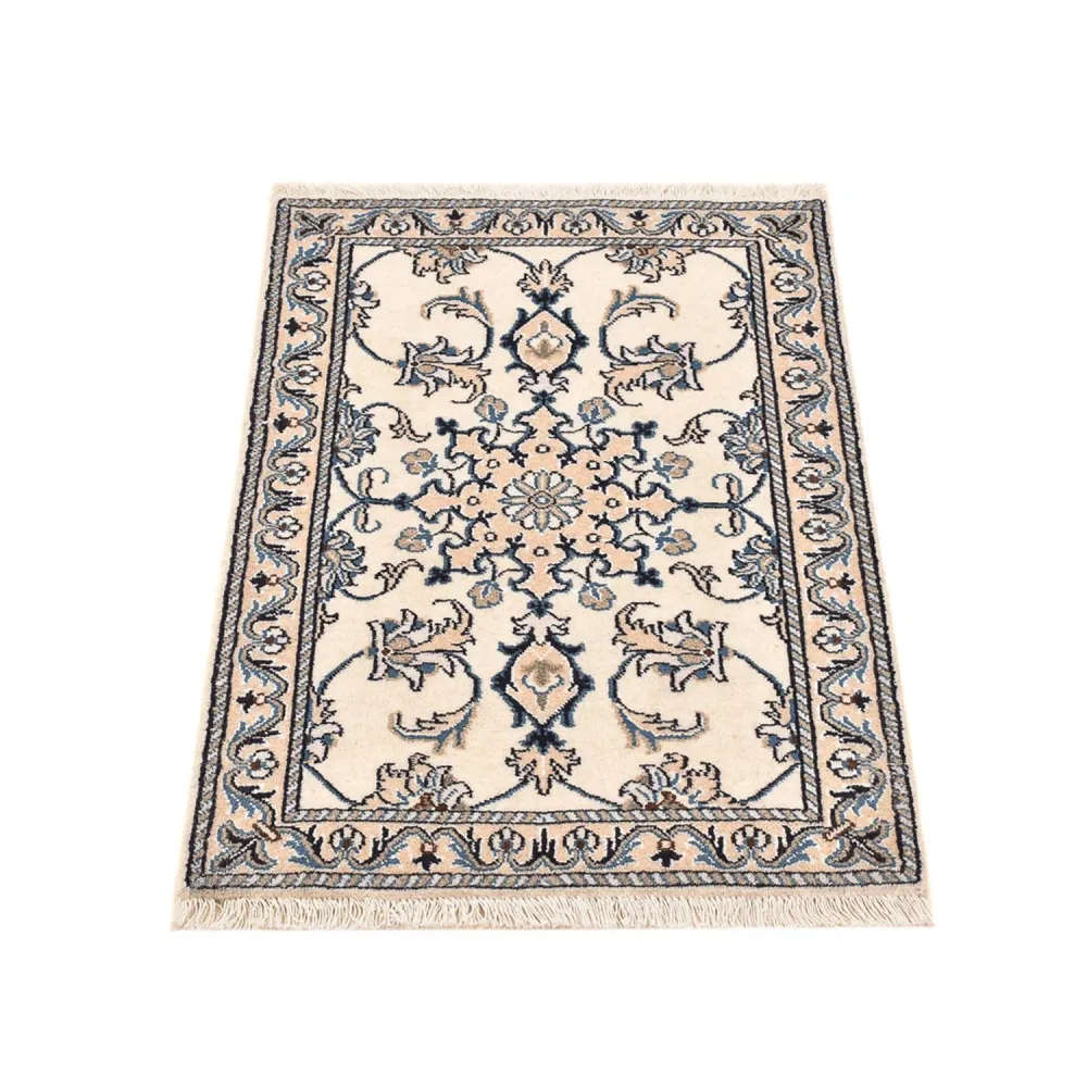 Persisk teppe - Nain - 89 x 60 cm - krem