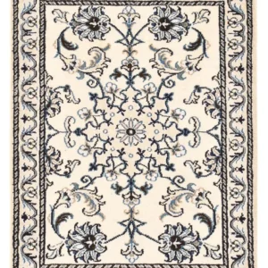 Persisk teppe - Nain - 86 x 59 cm - krem