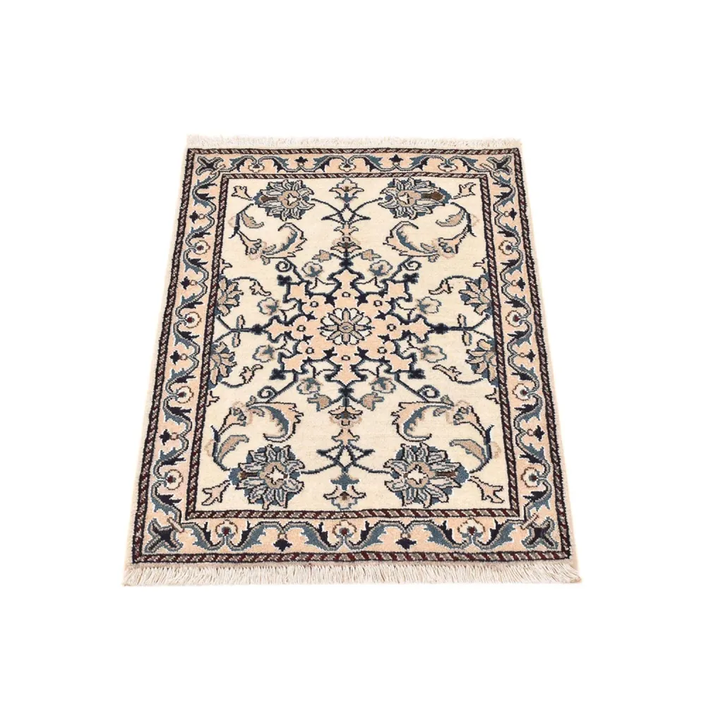 Persisk teppe - Nain - 89 x 61 cm - krem
