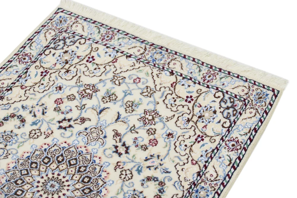 Persisk teppe - Nain - 90 x 60 cm - krem