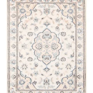 Persisk teppe - Nain - 85 x 60 cm - krem