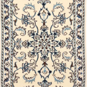 Persisk teppe - Nain - 90 x 60 cm - krem