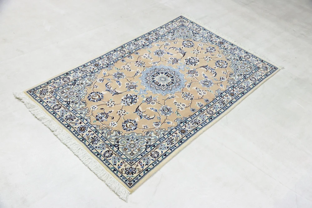 Persisk teppe - Nain - Premium - 155 x 100 cm - karamell