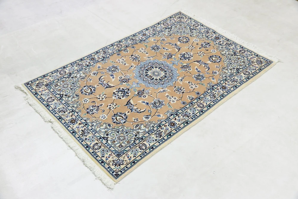 Persisk teppe - Nain - Premium - 155 x 100 cm - karamell