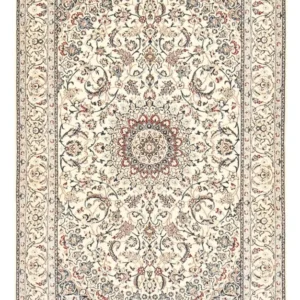 Persisk teppe - Nain - Premium - 206 x 130 cm - beige