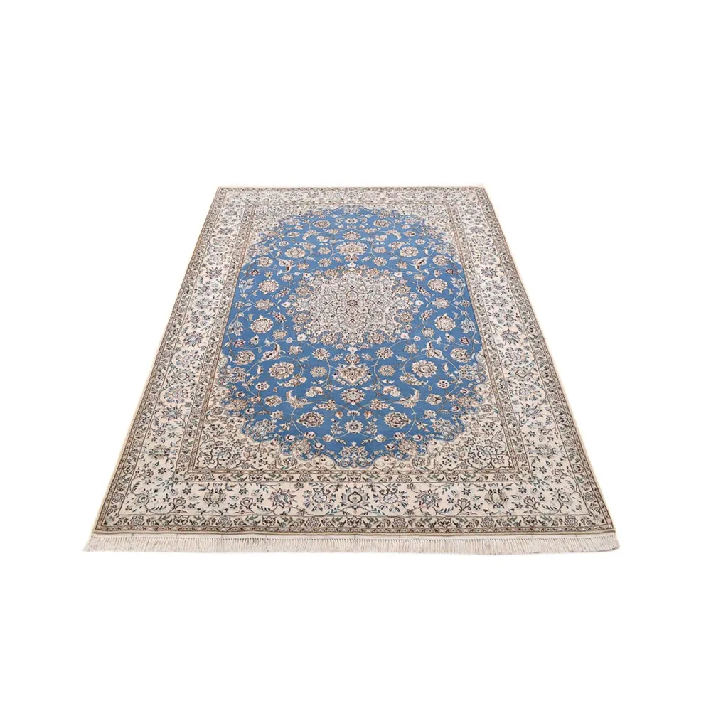 Persisk teppe - Nain - Premium - 221 x 159 cm - blå