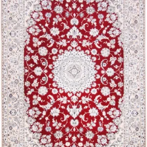 Persisk teppe - Nain - Premium - 241 x 156 cm - rød