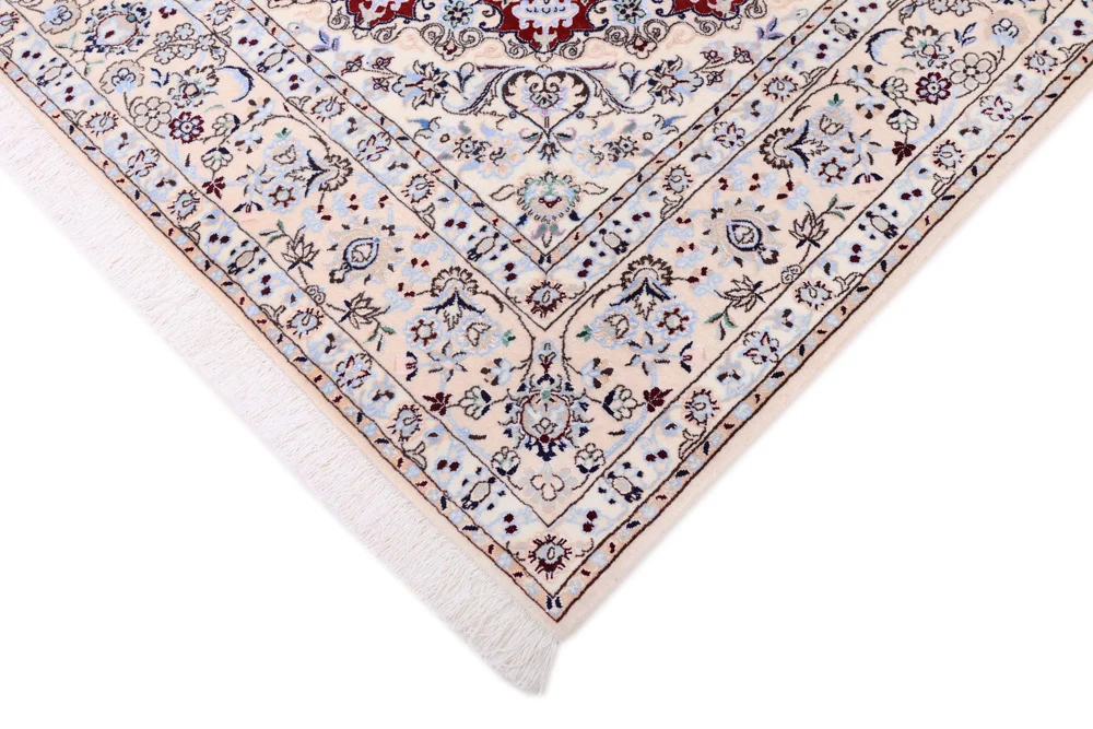 Persisk teppe - Nain - Premium - 241 x 156 cm - rød