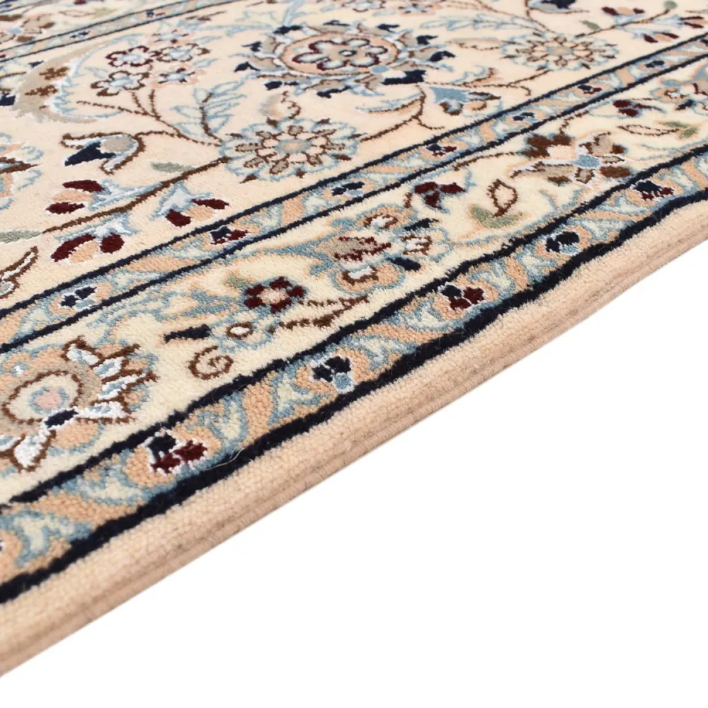 Persisk teppe - Nain - Premium - 297 x 209 cm - mørkeblå