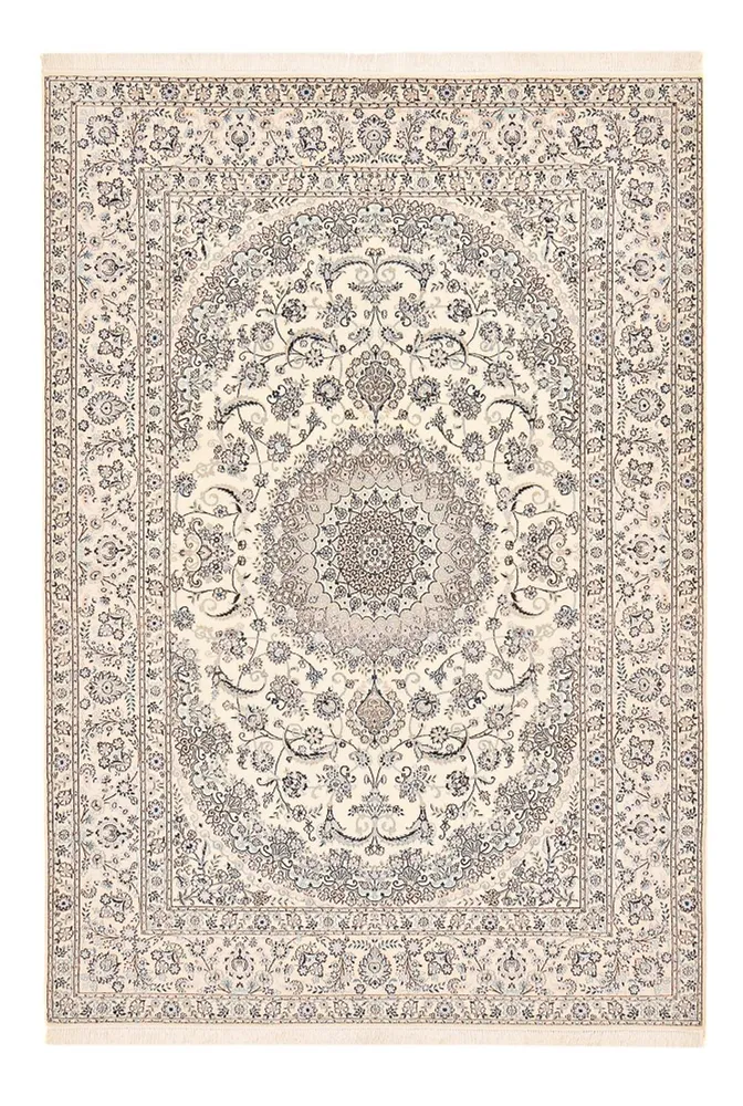 Persisk teppe - Nain - Premium - 302 x 210 cm - hvit
