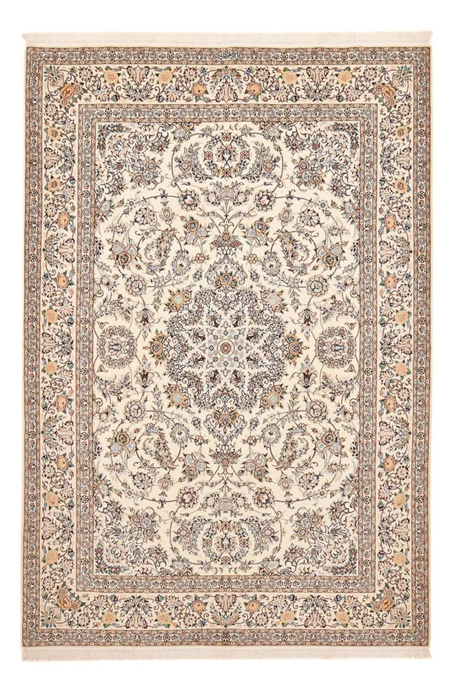 Persisk teppe - Nain - Premium - 303 x 203 cm - krem