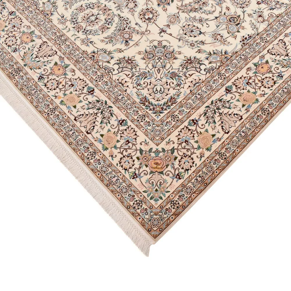 Persisk teppe - Nain - Premium - 303 x 203 cm - krem