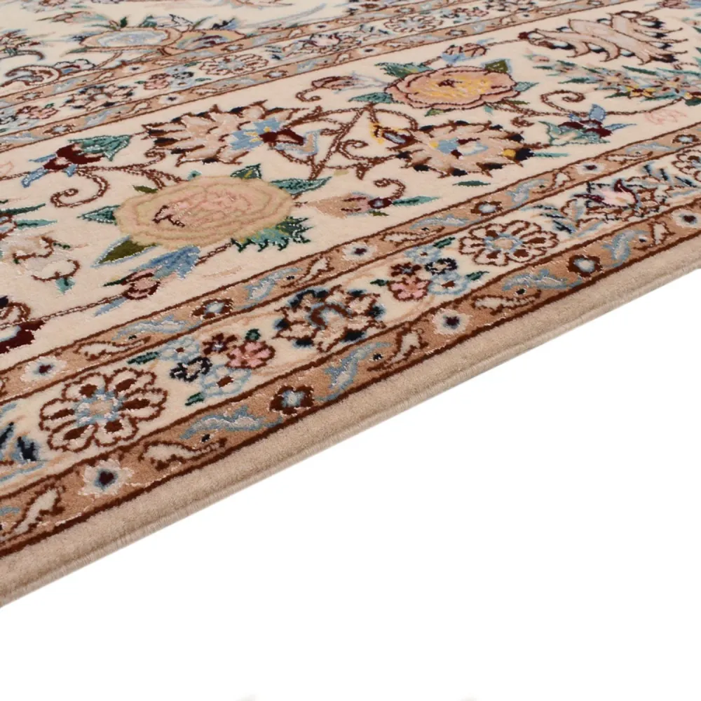 Persisk teppe - Nain - Premium - 303 x 203 cm - krem