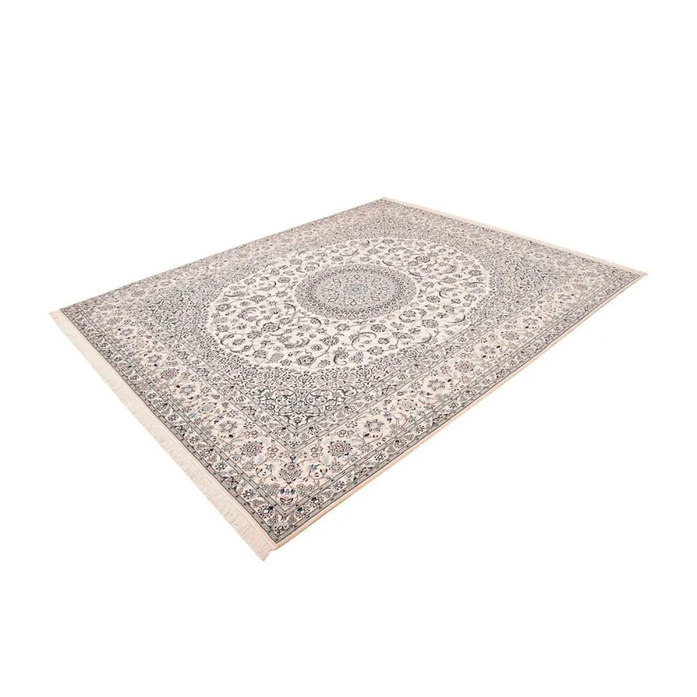 Persisk teppe - Nain - Premium - 306 x 251 cm - hvit