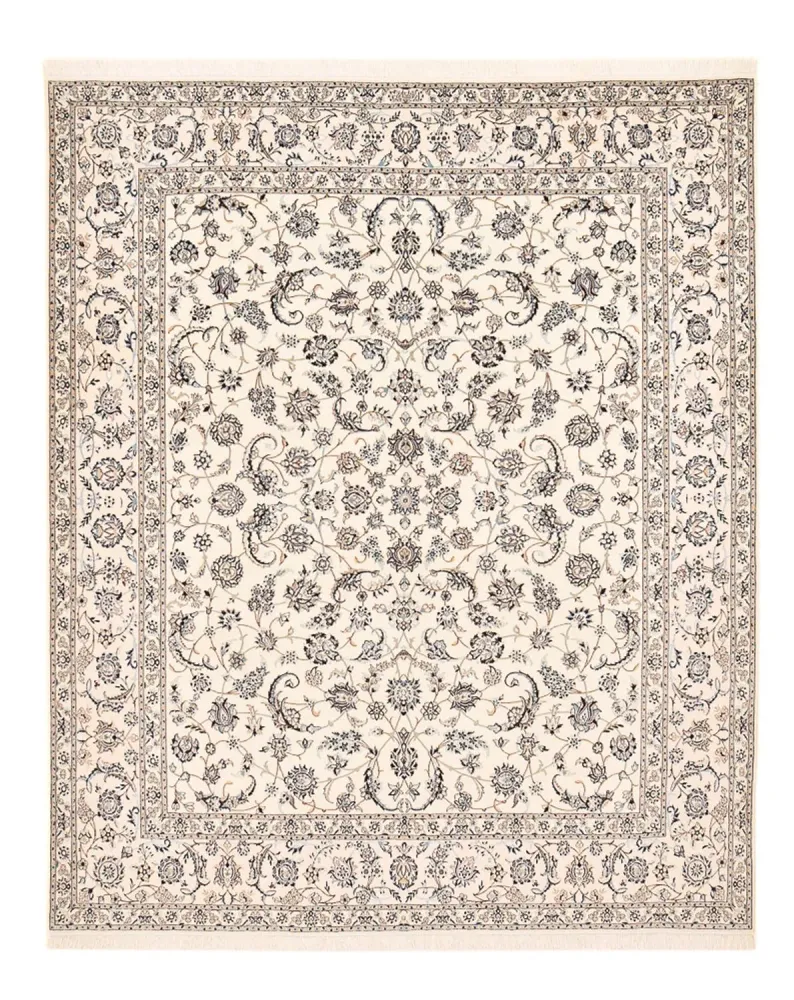 Persisk teppe - Nain - Premium - 307 x 255 cm - hvit
