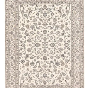 Persisk teppe - Nain - Premium - 347 x 258 cm - hvit