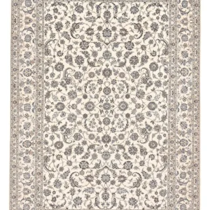 Persisk teppe - Nain - Premium - 364 x 259 cm - hvit