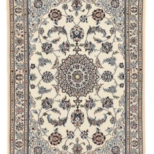 Persisk teppe - Nain - Royal - 108 x 72 cm - lysegrå