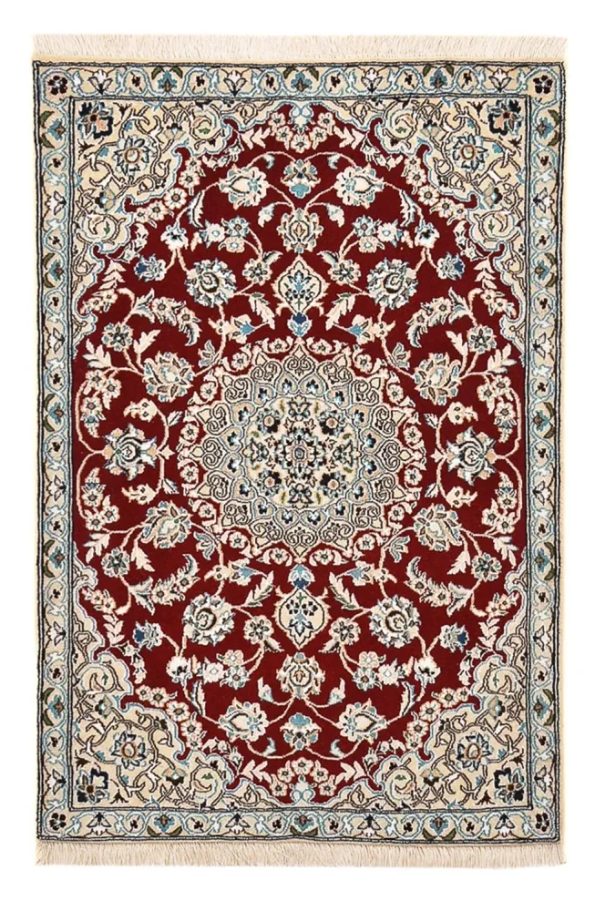 Persisk teppe - Nain - Royal - 130 x 88 cm - rød