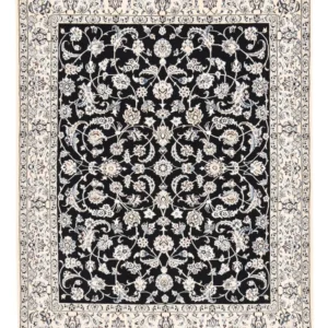 Persisk teppe - Nain - Royal - 194 x 147 cm - mørkeblå