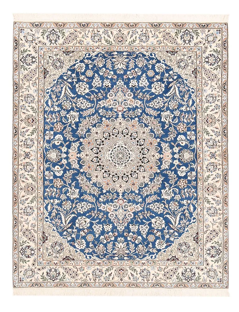 Persisk teppe - Nain - Royal - 201 x 155 cm - blå