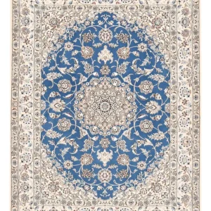 Persisk teppe - Nain - Royal - 202 x 151 cm - blå