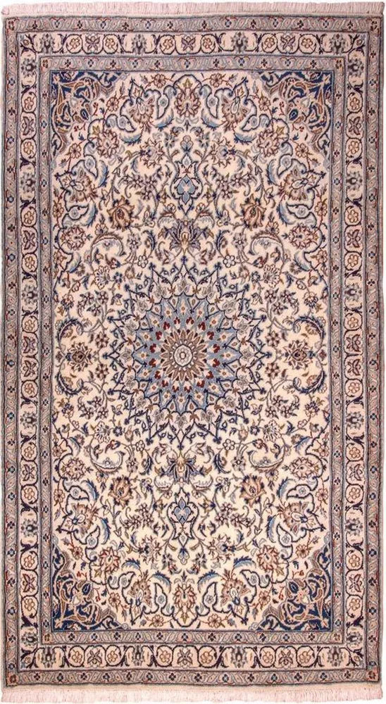 Persisk teppe - Nain - Royal - 213 x 118 cm - beige
