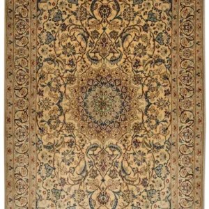 Persisk teppe - Nain - Royal - 215 x 132 cm - beige