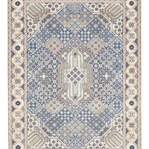 Persisk teppe - Nain - Royal - 219 x 155 cm - lyseblå