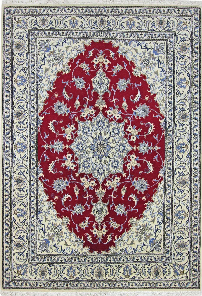 Persisk teppe - Nain - Royal - 240 x 167 cm - rød