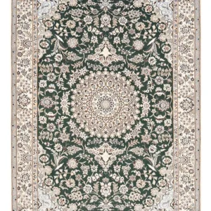 Persisk teppe - Nain - Royal - 255 x 159 cm - mørkegrønn