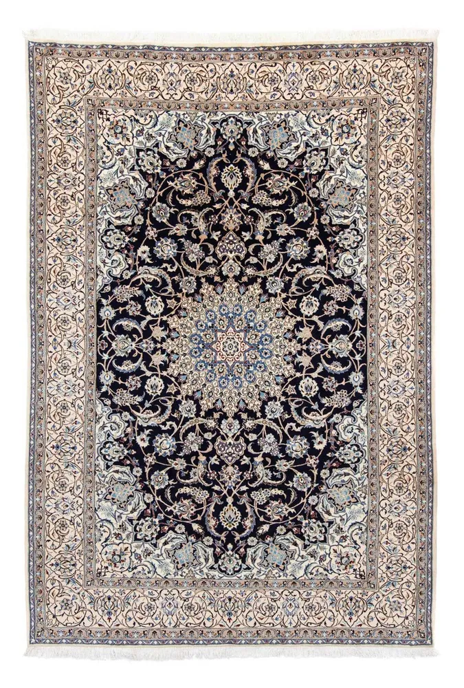 Persisk teppe - Nain - Royal - 290 x 204 cm - svart