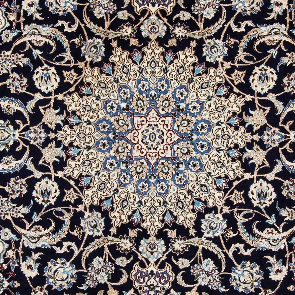 Persisk teppe - Nain - Royal - 290 x 204 cm - svart