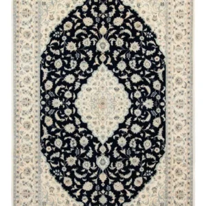 Persisk teppe - Nain - Royal - 300 x 204 cm - svart