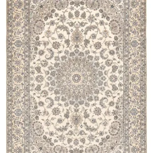 Persisk teppe - Nain - Royal - 307 x 207 cm - hvit