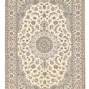 Persisk teppe - Nain - Royal - 322 x 208 cm - hvit