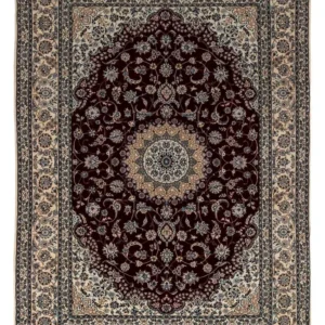 Persisk teppe - Nain - Royal - 352 x 251 cm - svart