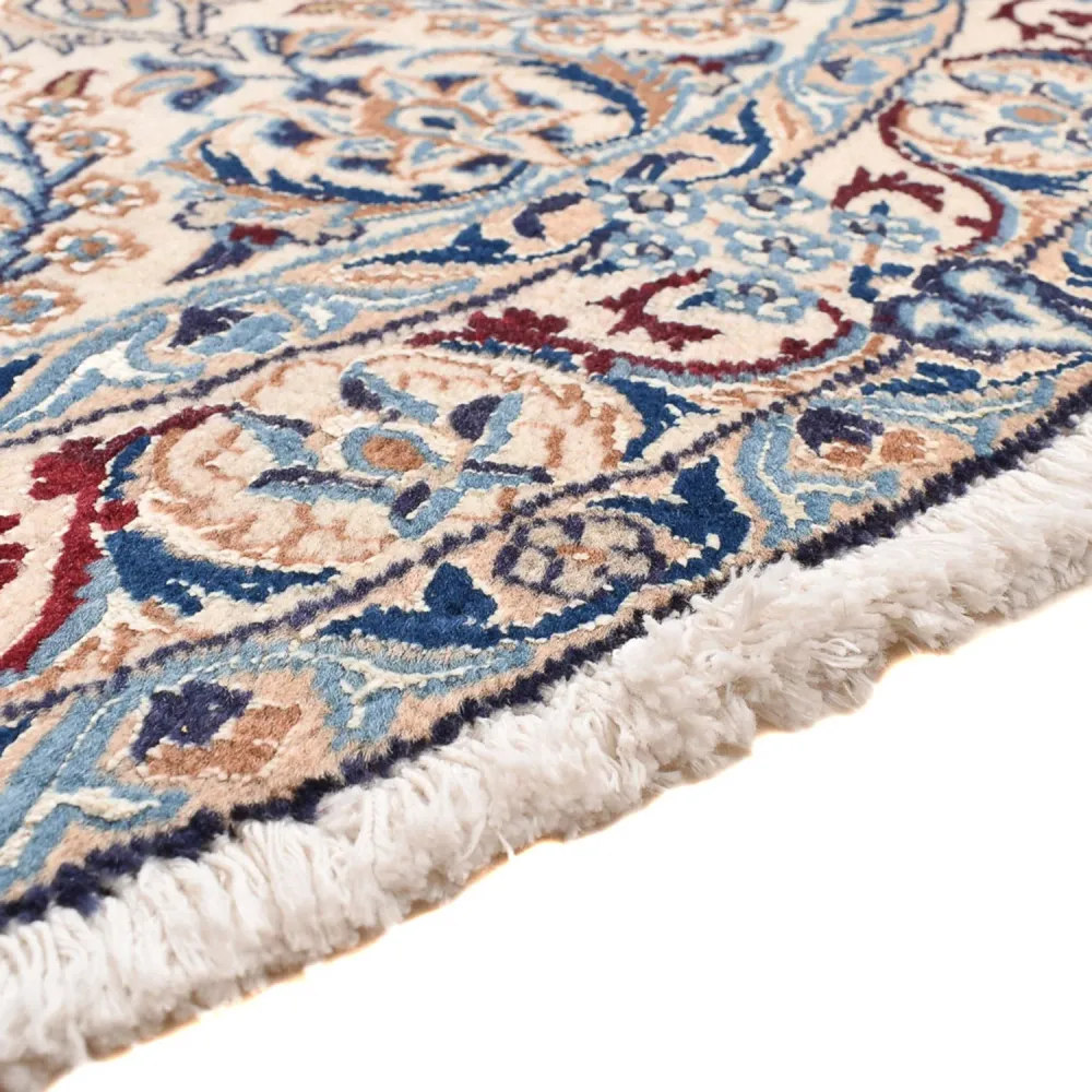 Persisk teppe - Nain - Royal rundt - 136 x 136 cm - grå