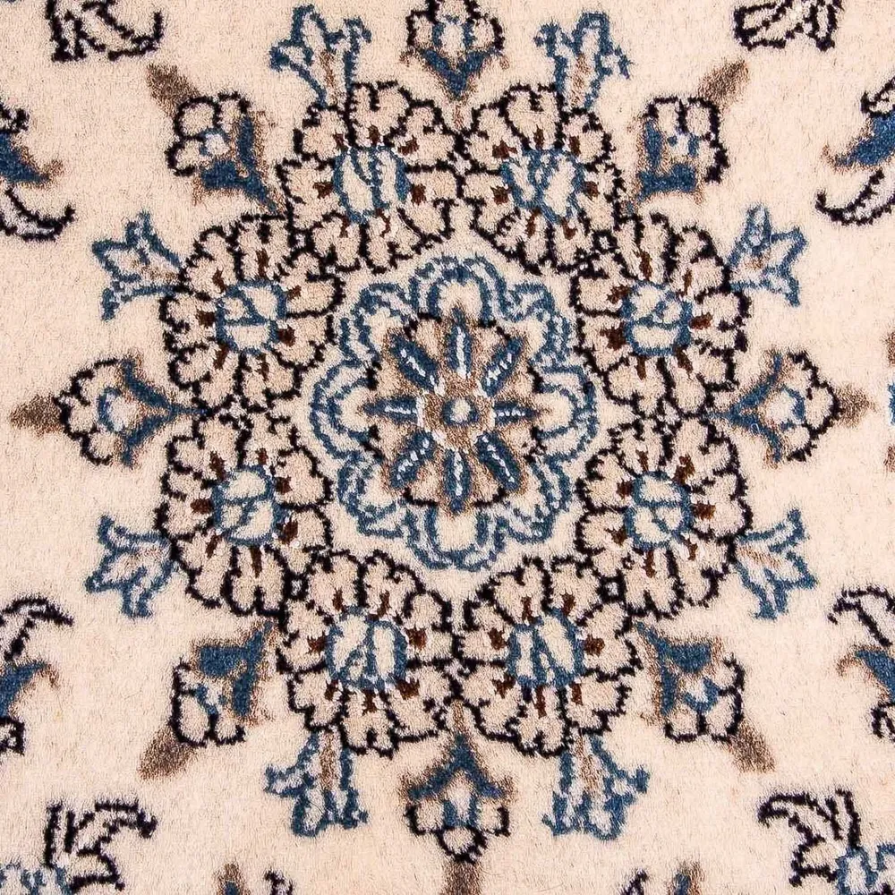 Persisk teppe - Nain - Royal rundt - 150 x 150 cm - beige