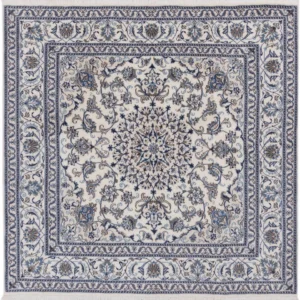 Persisk teppe - Nain square - 197 x 197 cm - krem