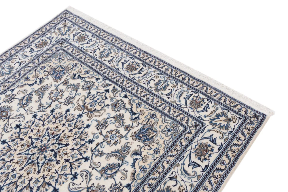 Persisk teppe - Nain square - 207 x 193 cm - krem