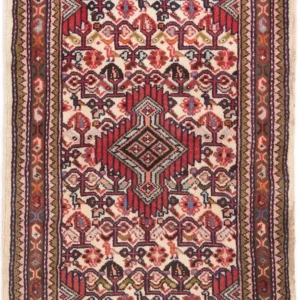 Persisk teppe - Nomadisk - 100 x 60 cm - flerfarget
