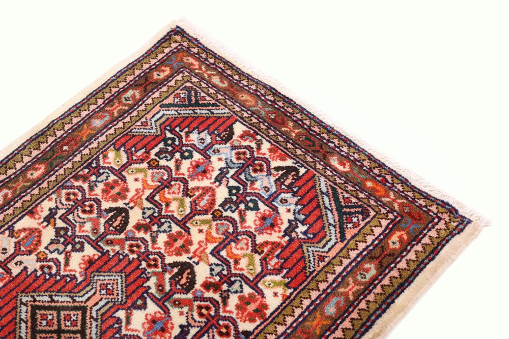 Persisk teppe - Nomadisk - 100 x 60 cm - flerfarget