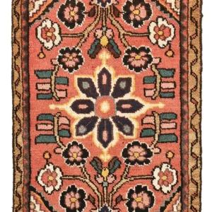 Persisk teppe - Nomadisk - 100 x 54 cm - lys rød