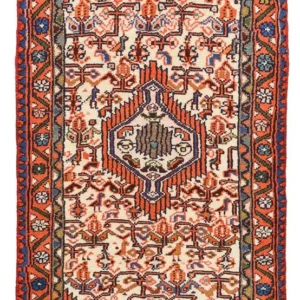 Persisk teppe - Nomadisk - 101 x 54 cm - flerfarget