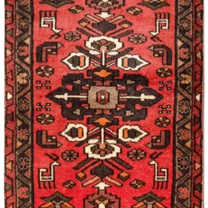 Persisk teppe - Nomadisk - 102 x 61 cm - rød
