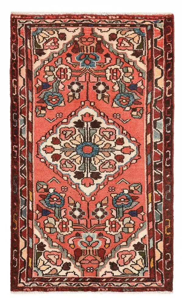 Persisk teppe - Nomadisk - 103 x 61 cm - rød